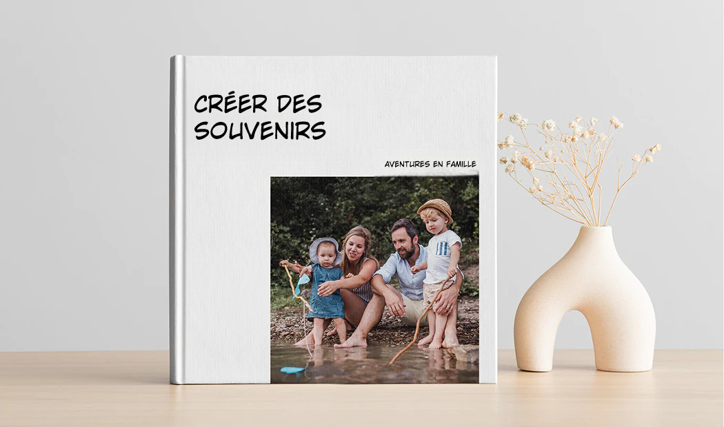 Livre photo à couverture rigide