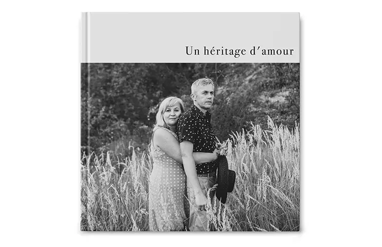 Livre photo à couverture rigide