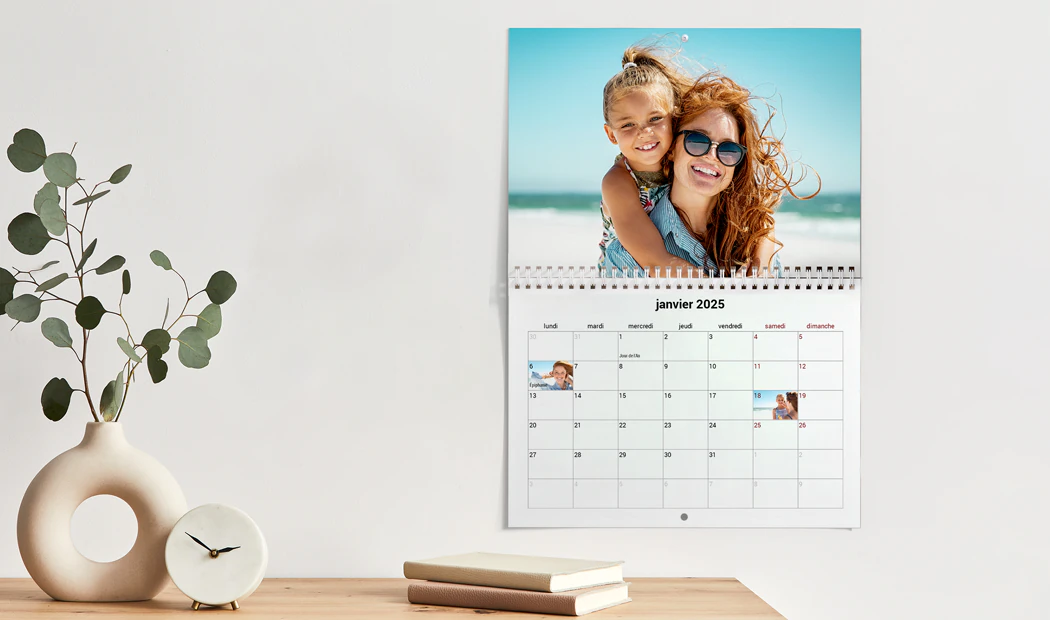 Calendrier Photo Mural