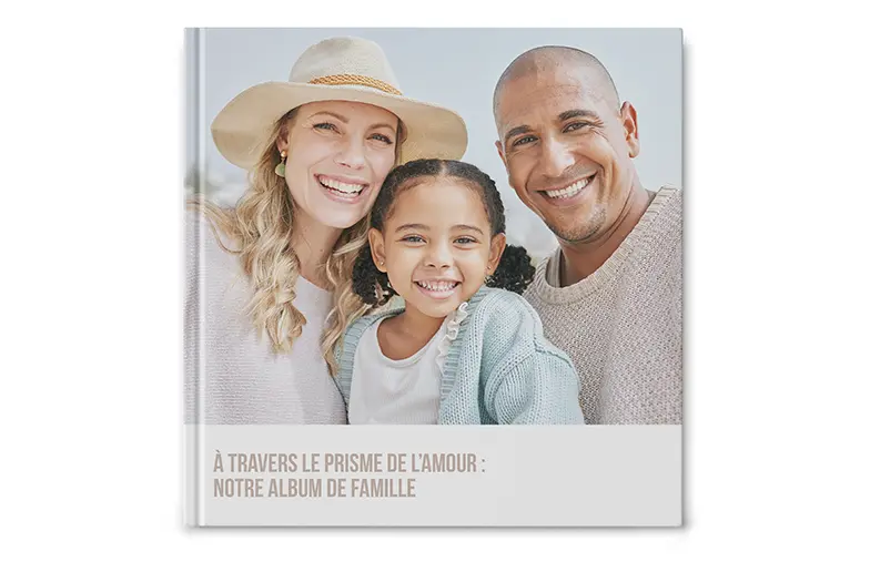 Livre photo à couverture rigide