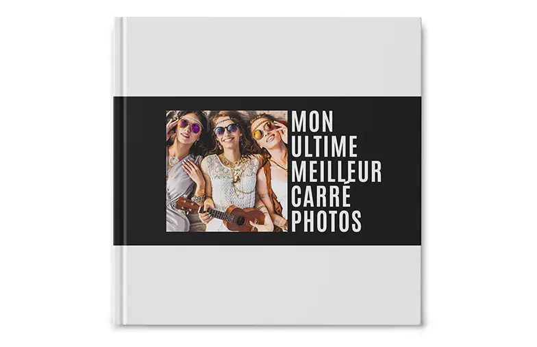 Livre photo à couverture rigide