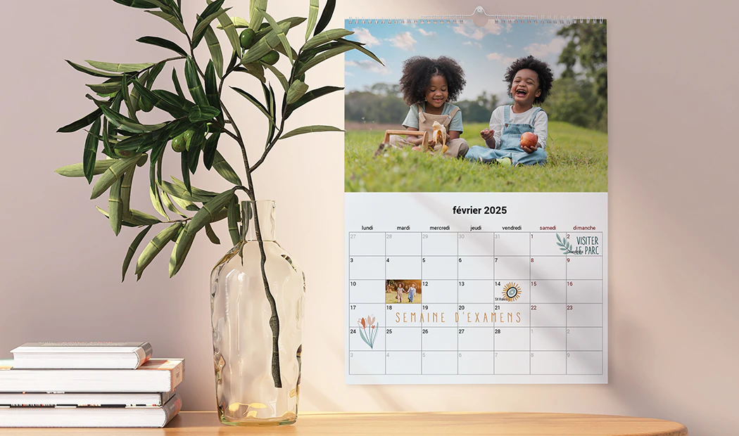 Calendrier photo muraux