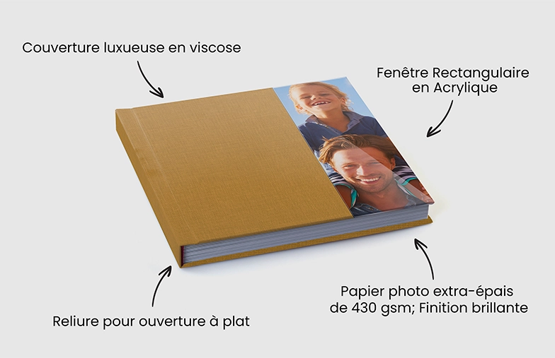 XL Acrylic Edge Photo Albums