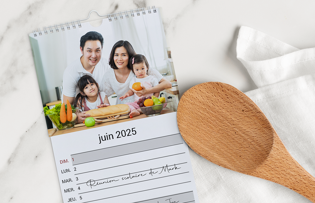Calendrier Photo Mural