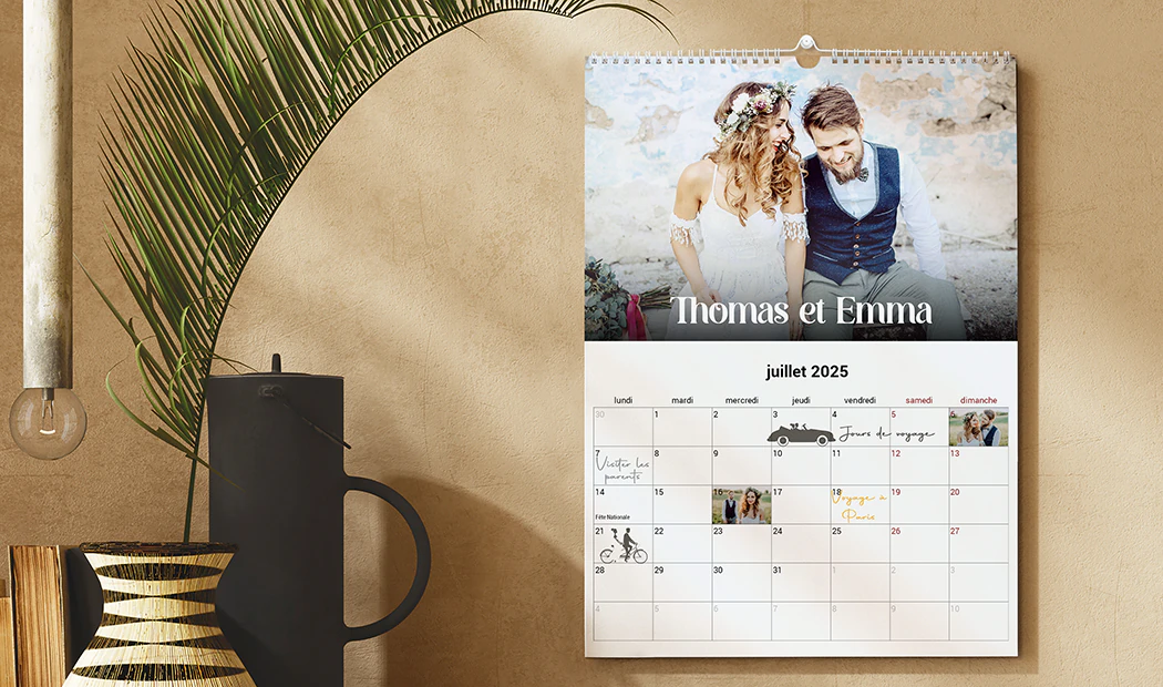 Calendrier photo muraux